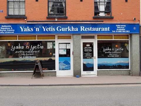 Yaks n Yetis Restaurant, Rose-On-Wye,