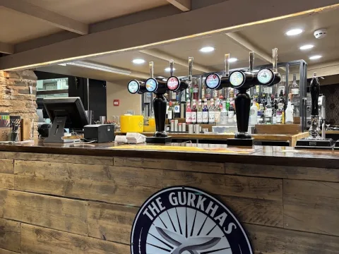 The Gurkhas at Mother Huffcap