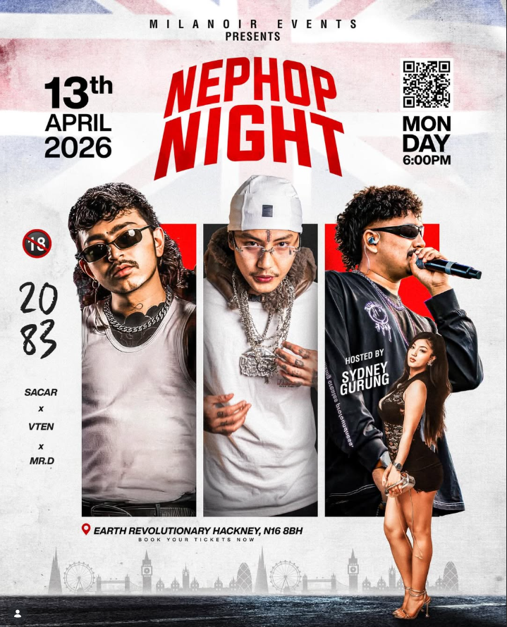 Nephop Night 2083: VTEN, Sacar & Mr. D Live in London