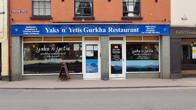 Yaks n Yetis Restaurant, Rose-On-Wye,