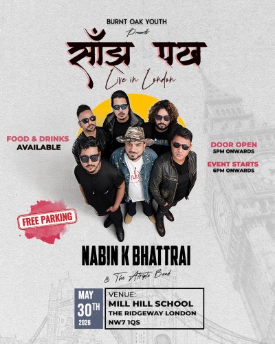 Nabin K Bhattrai Live in London